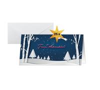 SIGEL DS087 Christmas cards "Pop-up winter landscape", DL, 25 cards incl. envelo