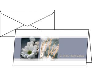 Sigel DS208 Greetings Cards with German Text "Anteilnahme" ("Condolences") Pack