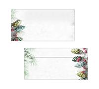 SIGEL DU177 Christmas envelopes "Christmas Garland", DL, without window, 90 gsm,