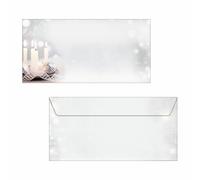 SIGEL DU178 Christmas envelopes "Christmas Silence", DL, without window, 90 gsm,