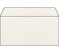 SIGEL DU243 Buste motivo papiro beige, formato DL (11 x 22 cm), 50 pezzi