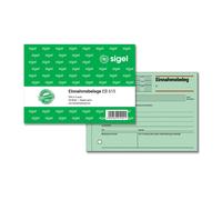 SIGEL EB615 Receipt Documents A6 Landscape 50 Sheets Pack of 1