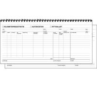 Sigel Expres 30205 chilometri egistratie/auto costi, Carta SD, spiralisiert, 29,7 x 14 cm