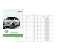 Sigel FA513 - Libro di viaggio per auto, formato A5, 32 pagine, 1 pezzo, 1 pezzo