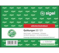 sigel Formularbuch Quittung, fortlaufende Nummerierung