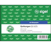 sigel Formularbuch Quittung, mit MwSt.-Nachweis, A6 quer