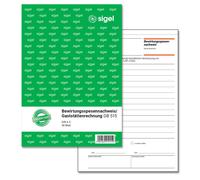 SIGEL GB515 A5 2-Sided Entertainment Project (50 Sheets)