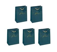 SIGEL GT035 Borsa da regalo piccolo, blu petrolio, 17 x 23 cm