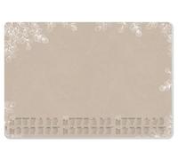 SIGEL H7316 Sottomano in carta, calendari su 3 anni e settimanale, design natural eucalyptus, A2 (59,5 x 41 cm), marrone/bianco/nero, 30 fogli