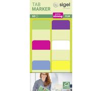 Sigel HN203 Marcatore adesivo Verde, Giallo, Rosa, Blu, Violetto, Bianco