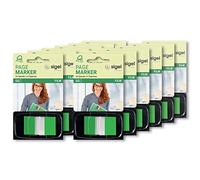 SIGEL HN493 Segnapagina adesivi, Z-Marker, nel dispenser, verde, 43x25 mm, 50 fg., 12 pezzi