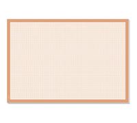 Sigel HO270 Graph Sottomano Bianco, Arancione (L x A) 595 mm x 410 mm