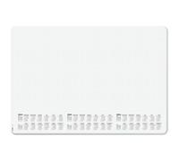 Sigel HO301 Sottomano Calendario triennale Bianco (L x A) 595 mm x 410 mm