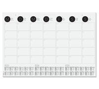 SIGEL HO550 Paper Desk Pad / Wall Calendar, with 3-year calendar, A2 (59.5 x 41