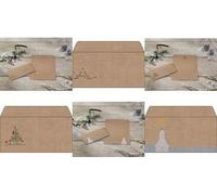 Sigel Inviluppo natalizio "Orso polare con Shooting Star" Din Lang, gommata, didascalia di potenza 100 g/mq, senza finestra, - NEW