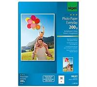 SIGEL IP711 Everday Photo Paper, InkJet, glossy, 200 gsm, A4, 50 sheets 200 gsm