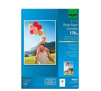 SIGEL IP714 Everday Photo Paper, InkJet, glossy, 170 gsm, A4, 50 sheets 170 gsm