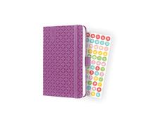 SIGEL J2114 Jolie agenda settimanale 2022 - 9,5 x 15 cm - hardcover - 174 pagine - viola