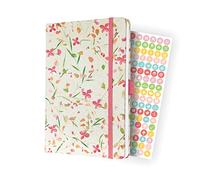 SIGEL J4307 Jolie Agenda settimanale 2024, Bloom Pink, 13,5 x 20,3 cm, copertina rigida, 174 pagine, bianco, rosa