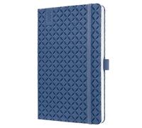 SIGEL J5101 Jolie Agenda settimanale 2025, copertina rigida, 13,5 x 20,3 cm, 174 pagine, blu