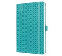 SIGEL J5103 Jolie Agenda settimanale 2025, copertina rigida, 13,5 x 20,3 cm, 174 pagine, blu petrolio