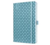 SIGEL J5113 Jolie Agenda settimanale 2025, copertina rigida, 13,5 x 20,3 cm, 174 pagine, azzurro