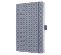 SIGEL J5121 Jolie Agenda settimanale 2025, copertina rigida, 13,5 x 20,3 cm, 174 pagine, grigio chiaro