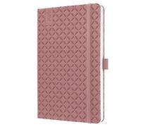 SIGEL J5129 Jolie Agenda settimanale 2025, copertina rigida, 13,5 x 20,3 cm, 174 pagine, rosso scuro