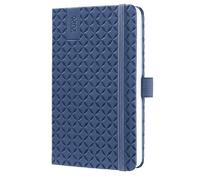 SIGEL J6100 Agenda settimanale Jolie 2026-1 anno - circa A6 - Indigo Blue - 2 pagine - 1 settimana - copertina rigida - 80 g/m² - blu - 174 p. - certificazione FSC