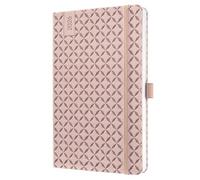 SIGEL J6131 Agenda settimanale Jolie 2026-1 anno - circa A5 - pearl rose - 2 pagine = 1 settimana - copertina rigida - 80 g/m² - rosato - 174 p. - certificazione FSC