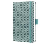 SIGEL J6132 Agenda settimanale Jolie 2026-1 anno - circa A6 - ocean blue - 2 pagine = 1 settimana - copertina rigida - 80 g/m² - blu medio - 174 p. - certificazione FSC