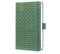 SIGEL J6134 Agenda settimanale Jolie 2026-1 anno - circa A6 - natural green - 2 pagine = 1 settimana - copertina rigida - 80 g/m² - verde - 174 p. - certificazione FSC
