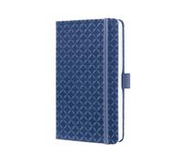 SIGEL JN100 Notebook Jolie, approx. A6, lined, hardcover, design indigo Blue dar