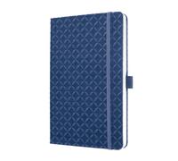 SIGEL JN101 Notebook Jolie, approx. A5, lined, hardcover, design indigo Blue dar