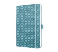 SIGEL JN119 Taccuino Jolie, formato ca. A5, a righe, azzurro