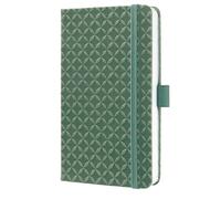 Sigel JN140 Taccuino Jolie - natural green - circa A6 - a righe - copertina rigida - verde - 174 p. - 80 g/m² - certificazione FSC