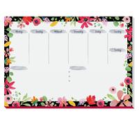 SIGEL JS100 Tear-Off Paper Desk Pad A3 Weekly Planner 30 Sheets Made from Sustai