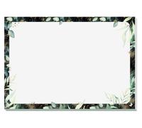 SIGEL JS103 Sottomano di carta, motivo Glamorous Leaves, A3, 30 fogli, certificazione FSC, Jolie