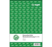 Sigel KA518 - Registri contabili A5, 50 fogli