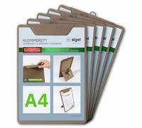 SIGEL KB120 Sottomano per menù - 1 pezzo - A4 - beige - 5 pezzi