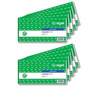 Sigel KF213 - Ricevute postali, formato: 1/3 di A4, 10 pezzi [lingua tedesca]