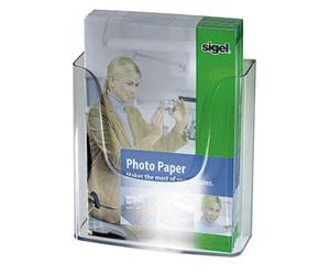 Sigel LH115 Porta depliant Trasparente Numero scomparti 1 1 pz. (L x A x P) 24