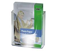 Sigel LH115 Porta depliant Trasparente Numero scomparti 1 1 pz. (L x A x P) 240