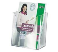 SIGEL LH116 Porta-depliant da parete, in acrilico, con 1 tasca per A5, 1 pz