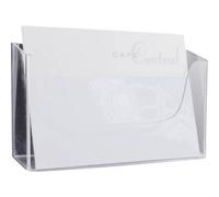 Sigel LH118 acrylic Porta depliant da parete Trasparente DIN A4 orizzontale Nu