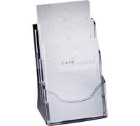 SIGEL LH130 Table-Top Literature Holder, for A4, with 3 compartments, uv resista