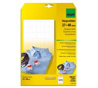 SIGEL LP715 Lotto di 1470 etichette forate, 2,7 x 4 cm, 200 g 27 x 40 mm