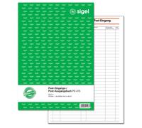 Sigel PG415 Post Sent / Received Book with 'Post-Eingang/Ausgang' ('Post Receive