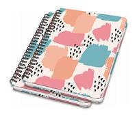 SIGEL Quaderno a spirale Jolie A5 con copertina rigida - 2 pezzi