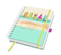 SIGEL Quaderno a spirale Jolie A5 con copertina rigida